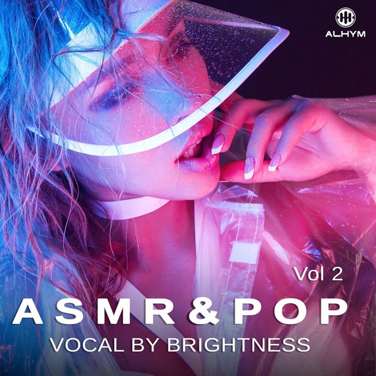 ALHYM Records - ASMR & Pop Vocal Vol 2 Sample Packs Software GUI Artwork